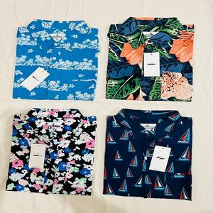 Men's Casual Cotton Short <b>Shirt</b> 3D Printed <b>Hawaiian</b> Beach Apparels Great for Boys' Spring Clothing - Product Image 2