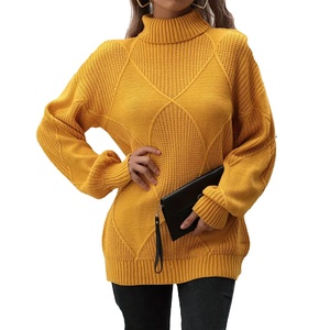 High Quality Delta Sigma Geometric Knit Turtleneck Knitted <b>Cardigan</b> <b>Sweater</b> Casual Autumn Wear Acrylic <b>Sweater</b> <b>Cardigan</b> - Product Image 1