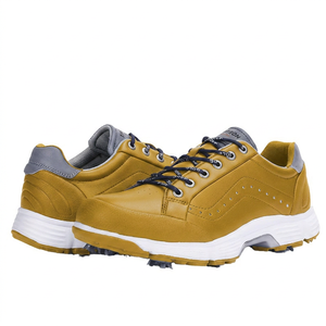 Zapatos de Golf Premium para Hombre, Color Verde, de PU, con Suela de Goma y Entresuela de EVA, con Tacos para Uso en Exteriores - Product Image 4