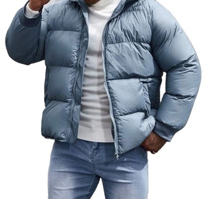 Custom Plus Size Work Clothes High Quality Padding Puffer Coats with Fur Hood Warm Winter <b>Jacket</b> Men's <b>Parkas</b> Puffer <b>Jacket</b> - Product Image 5