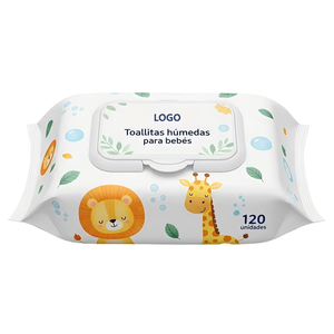 Toallitas Húmedas Biodegradables <span class=keywords><strong>para</strong></span> Bebés, Gran Venta, Orgánicas, Antibacterianas, Hipoalergénicas, al por Mayor - Product Image 1