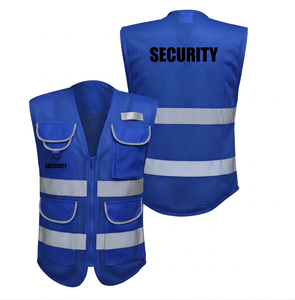 ผู้ผลิตและส่งออกเสื้อกั๊กนิรภัยโพลีเอสเตอร์ตาข่ายมาตรฐาน ANSI เสื้อกั๊กนิรภัยสะท้อนแสงแบบกำหนดเอง เสื้อกั๊กเจ้าหน้าที่รักษาความปลอดภัยแบบมองเห็นได้ชัดเจน - Product Image 3