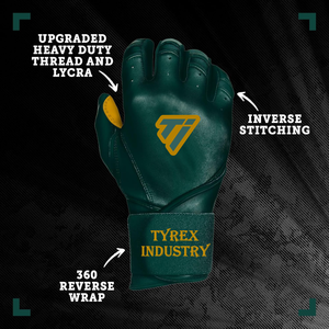 Gants de frappe de baseball de haute qualité, design en cuir Cabartta pour un contrôle maximal de la frappe. - Product Image 2