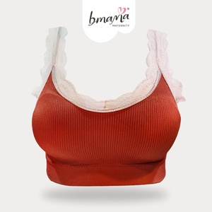 Bmama Sujetador deportivo inalámbrico sin costuras, sujetador de algodón elástico y transpirable para dormir, ropa deportiva cómoda, talla única S XL BR2601 - Product Image 6