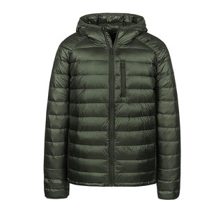 Soft Quilted Puffer <b>Jacket</b> Men Insulated Winter Wear Hooded Warm Fit Ideal For <b>Travel</b> Hiking And Everyday Use - Product Image 1