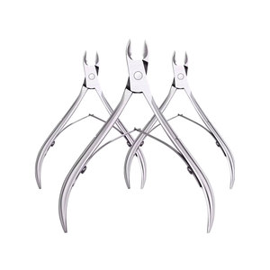 Luxury <b>Pink</b> Stainless Steel Cuticle Nipper Wide Jaw Opening Sharp Manicure Cutter Waterproof Dead Skin Trimmer Professional - Product Image 1