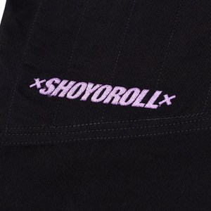 Kimono de BJJ Pepepullear Negro con Bordado Morado, Unisex, Corte Regular para Adultos, 100% Algodón, Ropa Duradera para Artes Marciales - Product Image 6