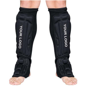 2025 Latest Design Shin <b>Pads</b> Safety Wear Shin <b>Pads</b> MMA Shin Instep <b>Pads</b> For Protection Gear - Product Image 1