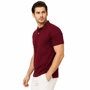 Polo homme tendance avec un design moderne, tissu doux, facile à porter, parfait pour le streetwear et les tenues quotidiennes, élégant et stylé. - Product Image 4