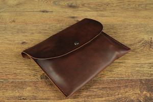 Handcrafted Classic Leather <b>Foldable</b> Protection Cable Organizer Fine Stitching Cord Wrap Earphone Wire Management <b>Desk</b> Storage - Product Image 4