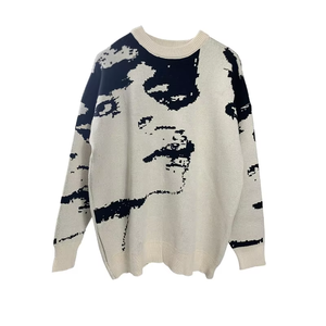 Custom Men Clothes Long Sleeve Knitwear Cotton Knitted Pullover Fashion Men Clothes Knit <b>Plus</b> <b>Size</b> Men'S <b>Sweaters</b> - Product Image 2