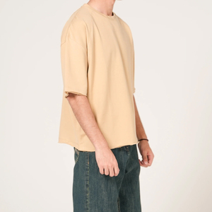 Professional Manufacture Made Men <b>T</b> <b>Shirt</b> In Bulk Quantity Custom Printing 100% Cotton Made Short Sleeve Men <b>Boxy</b> Fit <b>T</b> <b>Shirts</b> - Product Image 4