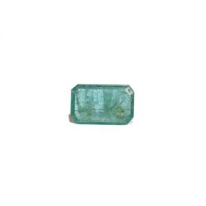 Natural Zambian Emerald 4.3 Carat Loose Gemstone Emerald Cut for Fine Jewelry - Product Image 2
