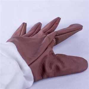 Gants de soudage TIG personnalisés OEM ODM, gants de protection en cuir résistants aux flammes de haute qualité, fabricant - Product Image 3