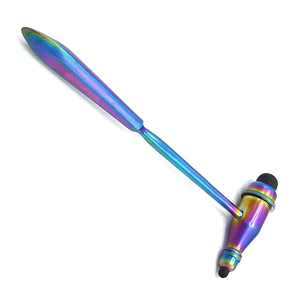 Instrument chirurgical manuel en acier inoxydable avec embout en caoutchouc noir pour examen ORL (oreille, nez, gorge) et pont osseux BBI-1870 CE - Product Image 6