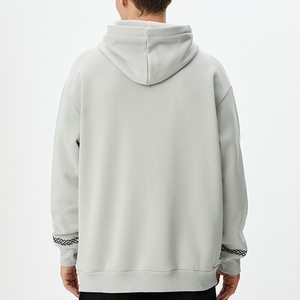 Sudadera con Capucha Unisex Extra Grande de Algodón con Diseño de Logotipo Frontal, Sudadera de Invierno de Secado Rápido, Tela de 300g, Lavado Ácido, Hecho en Pakistán - Product Image 2