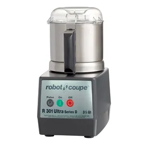 Robot de Cocina ADVANCED Ro-bot Coupe R301UB de 4 Cuartos de Galón Tazón Reutilizable Ecológico de Acero al Carbono de 3.7 Litros - Product Image 1