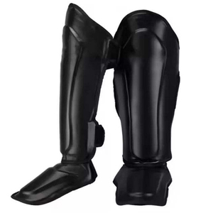 Protège-tibias et protège-pieds Muay Thai Karaté pour le kickboxing - Product Image 4