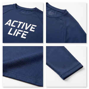 Nouvel Arrivage 2026 T-shirt de Yoga Imprimé pour Homme 100% Polyester Spandex, T-shirt d'Entraînement Séchage Rapide, T-shirt Décontracté à Manches Longues pour Homme - Product Image 6