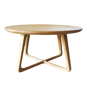 Hot Selling Scandinavian Modern Coffee <b>Table</b> <b>Solid</b> <b>Wood</b> Coffee <b>Table</b> Durable <b>Round</b> Shape For Home Living Room Furniture - Product Image 1