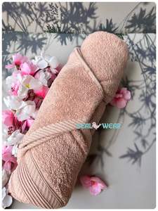 Serviette de bain en coton - Antimicrobienne, séchage rapide et écologique pour usage domestique - Product Image 6