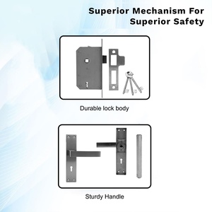Serrure à mortaise KY Premium pour portes de chambre et portes intérieures Haute Sécurité - Product Image 2