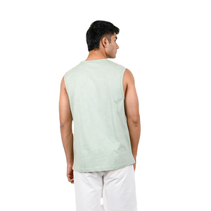 Camiseta sin Mangas Personalizada para Hombre, Chaleco Deportivo Suave al Tacto para Entrenamiento, Running y Deportes, Fabricante de Ropa Deportiva - Product Image 4