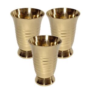 Copa de latón puro de alta resistencia, calice de latón puro, copa premium para beber vino, vasos para agua, calice real. - Product Image 1