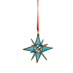 <b>Christmas</b> <b>Tree</b> Decor Hanging Crystal Flower Ornament Colored Crystal Design Indoor and Festive Design Hanging - Product Image 6