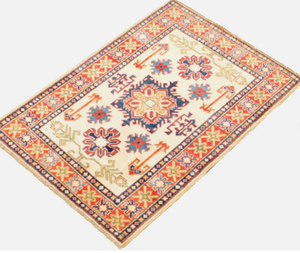 Alfombra hecha a mano con nudos, de lana de Nueva Zelanda, ecológica, floral, lavable, para sala de estar, hotel, oficina, uso comercial. - Product Image 3