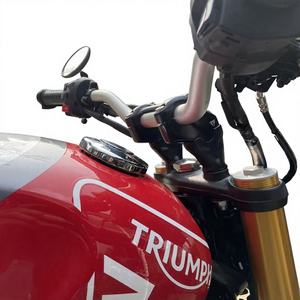 Manillar Elevado de Aleación de Aluminio para Triumph Speed 400 - Diseño Ligero para Reequipamiento/Actualización - Product Image 1