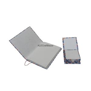 Carnet de notes créatif en tissu de coton fait main de luxe, imprimé au bloc, couleurs personnalisables, logo personnalisé, cadeaux de bienvenue - Product Image 5