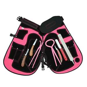 Kit d'outils de fermeur en gros avec tablier, testeur de sabots, râpe fine, couteau à sabots, couteau à lame étroite, couteau à anse et pince à sabots - Product Image 1