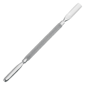 Pousse-cuticules double face en acier inoxydable, kit d'outils de manucure léger, réutilisable, durable et personnalisable - Product Image 1