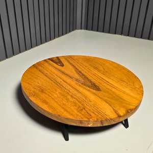 Solid Wood Eco-Friendly Circle Cake <b>Mold</b>-Dishwasher & <b>Hand</b> Wash Safe - Product Image 4