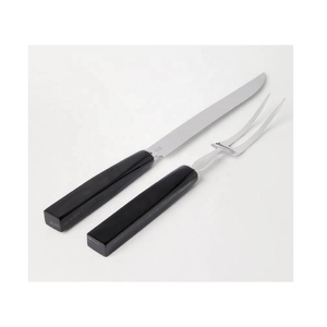 ชุดช้อนส้อมสแตนเลสแบบดั้งเดิม ด้ามจับทรงแตร ขัดเงาแบบกระจก 2 ชิ้น ขายดี เหมาะสำหรับใช้ในบ้าน โรงแรม ร้านอาหาร - Product Image 1