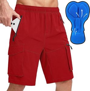 Men's Quick Dry Cycling Shorts With 3D Padded Seat And Multi-Pocket Design For Summer Outdoor Activities bike shorts - Product Image 5