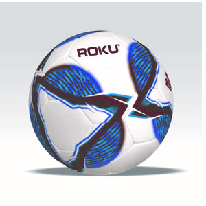 Ballon de football d'entraînement personnalisable de haute qualité pour adultes Style classique OEM ODM Logo imprimé en cuir PU Matériau en caoutchouc léger - Product Image 1