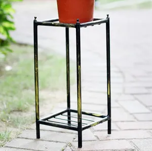 Trending Decorative Iron Flower Vase for Contemporary Interior Design MarketsModern Handmade Small Iron Planter for Desk <b>Plants</b> - Product Image 4