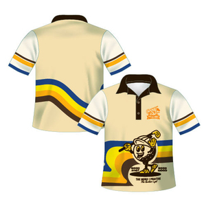 เสื้อโปโลพิมพ์ซับลิเมชันเต็มรูปแบบดิจิตอลเสื้อกอล์ฟ - Product Image 3