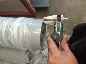 Tuyau en PVC gris de 1 pouce homologué ETL, conduit rigide en plastique pour câbles électriques, SCH40, résistant aux UV et au feu, tube en PVC - Product Image 3