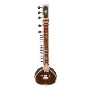 Sitar doble Thumba Tarafdar con estuche de fibra resistente - Product Image 1