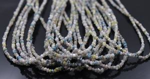 ลูกปัดเพชรหลายสีธรรมชาติลูกปัดเพชรดิบ2-3มม. ลูกปัดเพชรหยาบหลากสี - Product Image 3