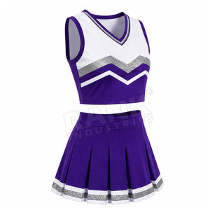 Nuevo y Moderno Uniforme de Porristas Más Vendido, 100% Poliéster, Hecho a Medida, Talla Personalizada, MOQ Bajo - Product Image 3
