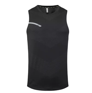 Débardeurs pour hommes LUXE ATTIRE INDUSTRY en gros – 92 % polyester, style sportif durable, impression numérique, sans manches, pour le sport - Product Image 1