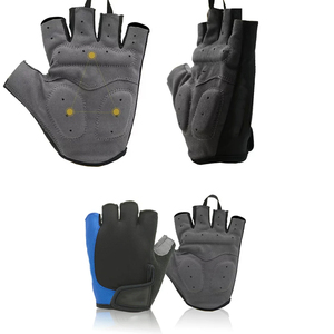 Guantes de Ciclismo Deportivos Transpirables de Medio Dedo para Hombre y Mujer, con Soporte para Muñeca, Personalizables - Product Image 6