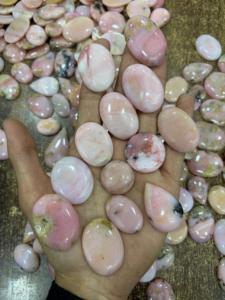 Opal rose naturel en vrac, cabochon pour la création de bijoux à prix abordable - Product Image 5