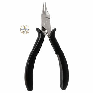 ESD-Safe <b>Small</b> Head Needle Nose Stainless Steel Pliers with Smooth Jaw &TealShield Molded Grip Handles 5.5 OAL - Product Image 3