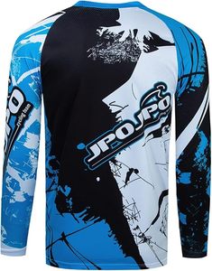 Jersey de Ciclismo para Hombre, Ropa Deportiva para Motocross, Montaña, Bicicleta, Off-Road, MTB, Jersey Holgado y Cómodo - Product Image 1