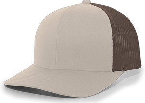 หมวกแก๊ปทรง Trucker 6 แผง สีทูโทน ตาข่ายด้านหลัง ปรับขนาดได้ ปีกแบน ปักโลโก้ได้  แบบ Unisex สำหรับใส่ลำลองกลางแจ้ง - Product Image 2